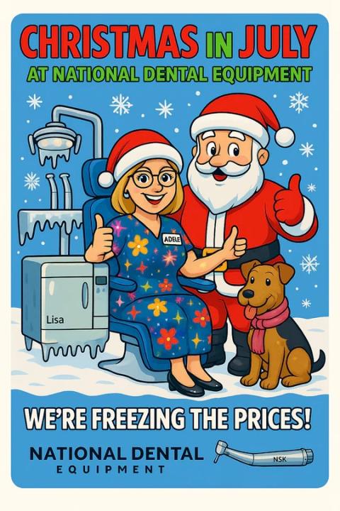 Christmas in July poster